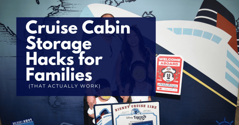 Cruise Cabin Storage Hacks for Families (That Actually Work)