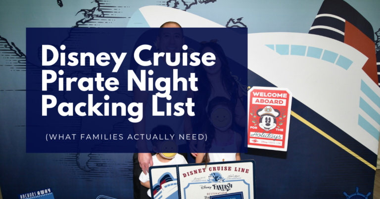 Disney Cruise Pirate Night Packing List (What Families Actually Need)