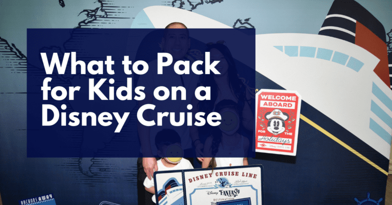 What to Pack for Kids on a Disney Cruise