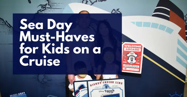 Sea Day Must-Haves for Kids on a Cruise